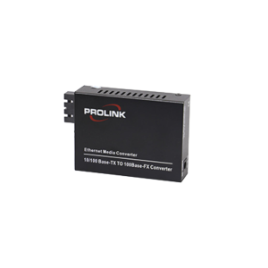 Prolink Media Converter 10/100M base-TX/FX SM, 20k